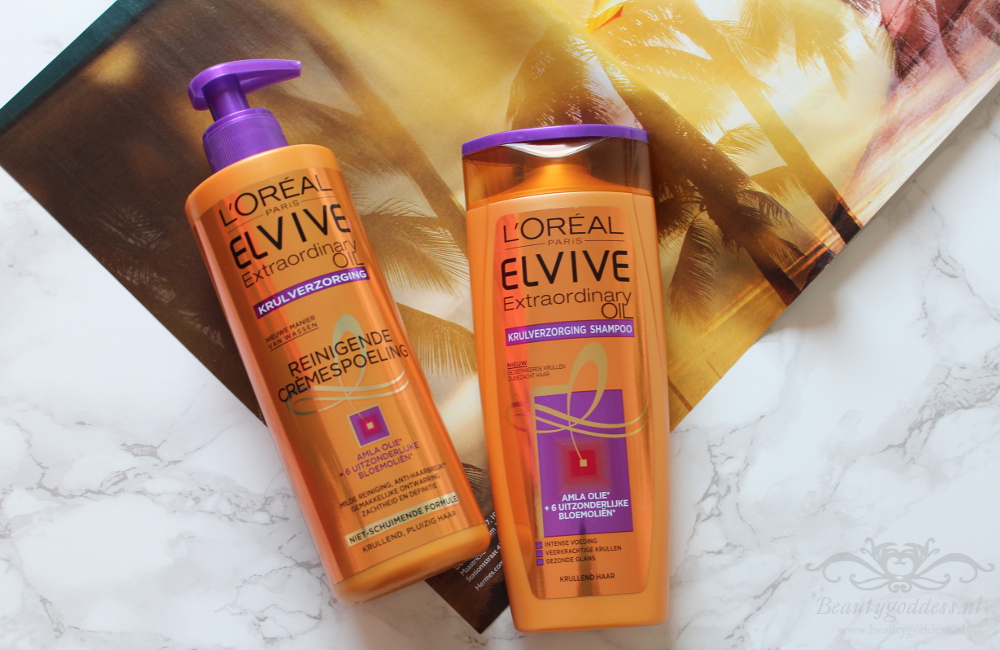 Nieuw L'Oréal Elvive Extraordinary oil krulverzorging: shampoo VS-56