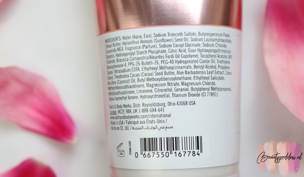 Bath & Body Works Rose body wash