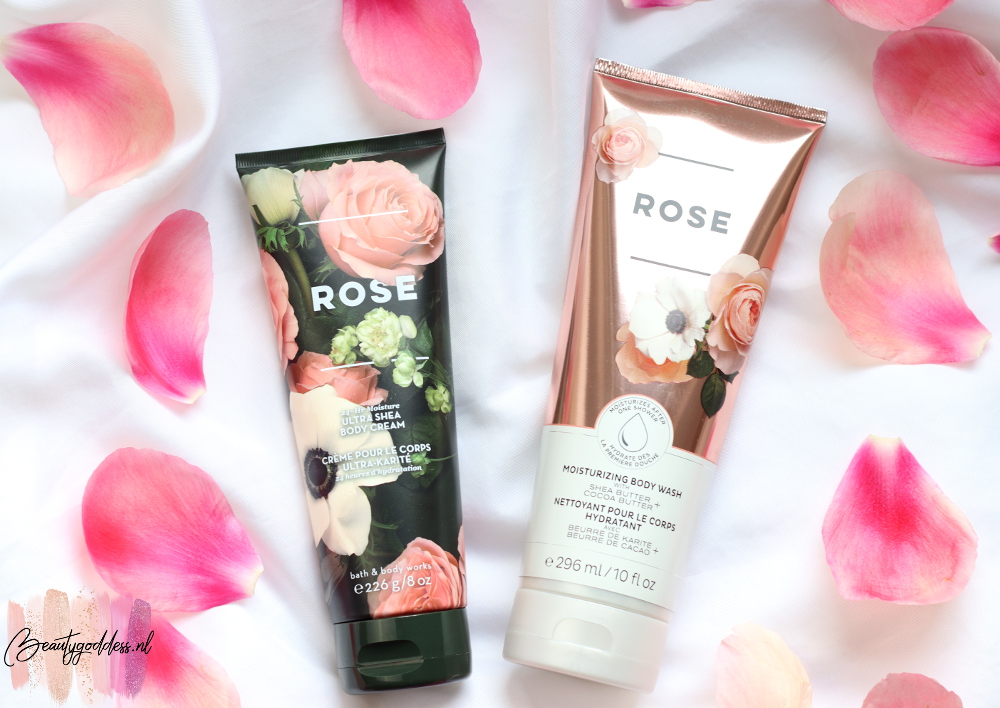 Bath & Body Works Rose body wash & cream