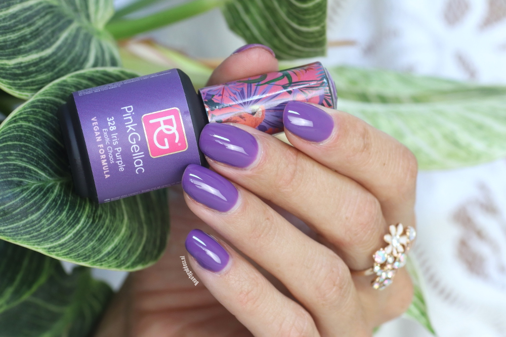 Pink Gellac Iris Purple