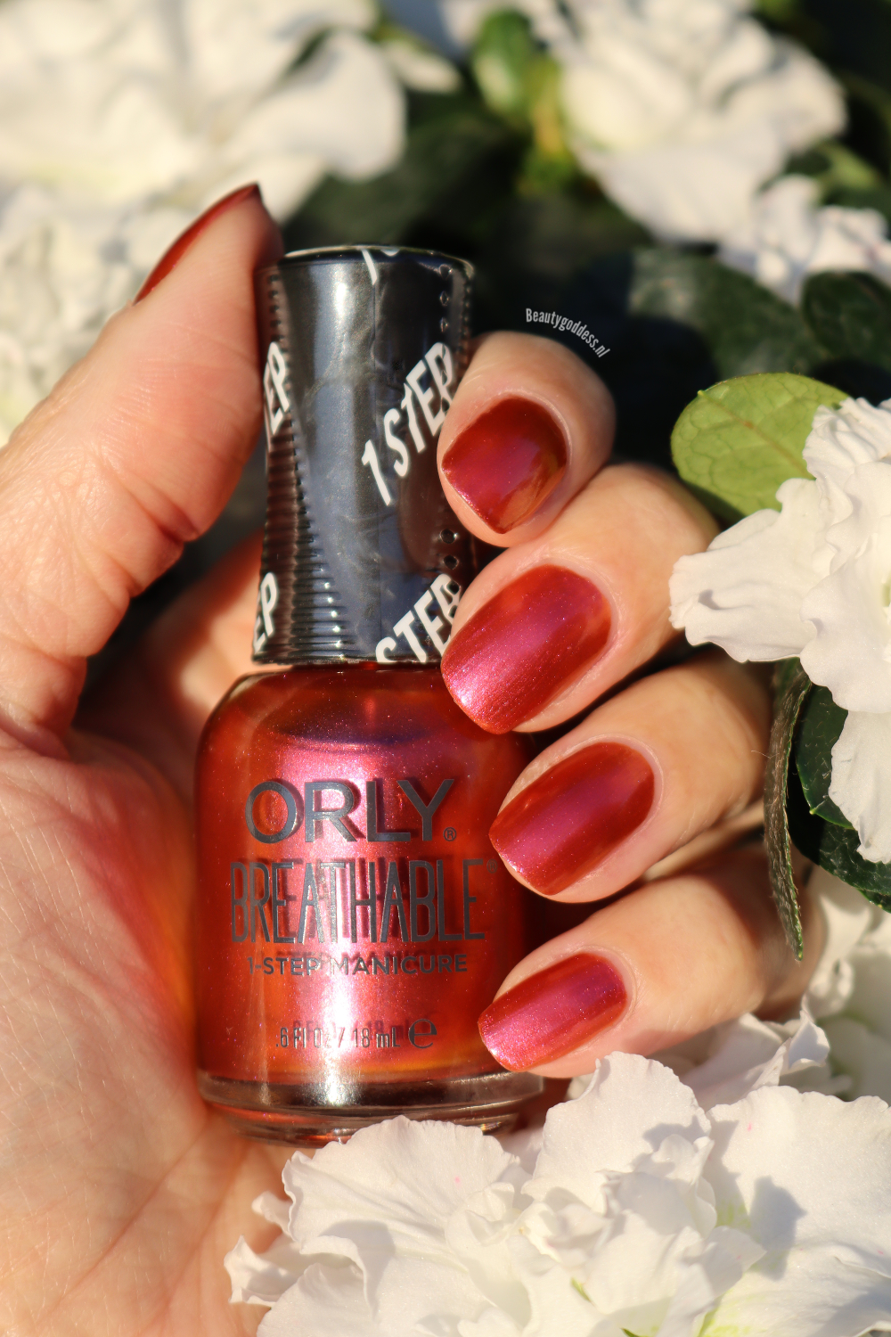 ORLY Breathable over the topaz