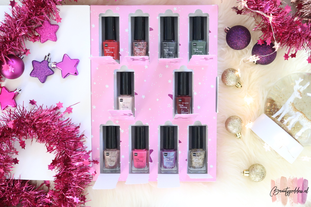 HEMA Nailpolish countdown kalender: tot de met HEMA! beautygoddess