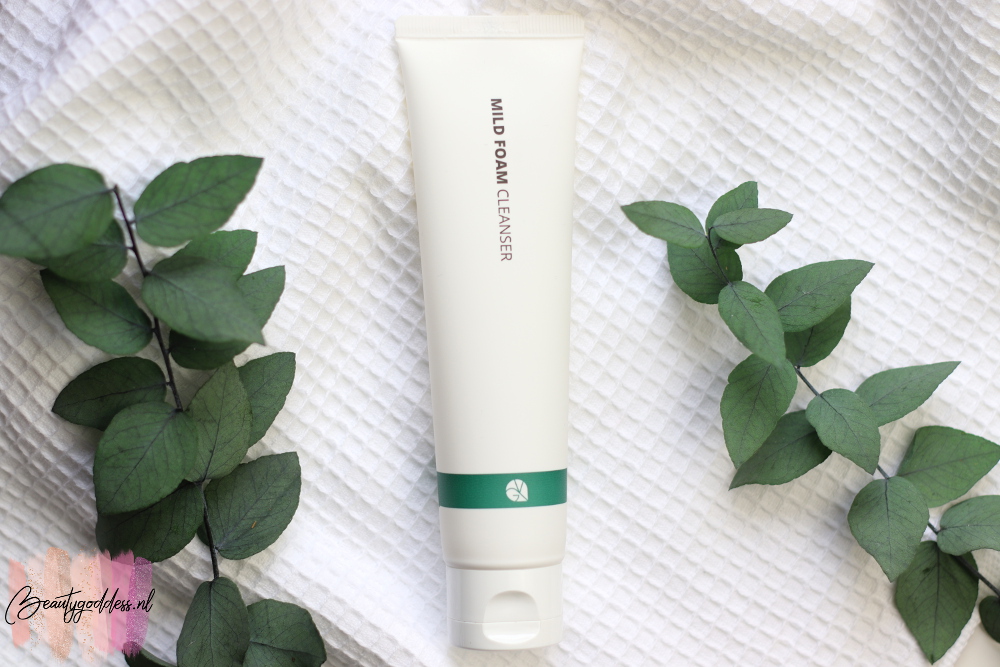 The Vegan Glow skincare mild foam cleanser