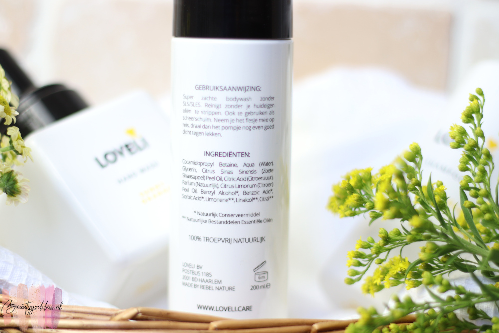 Loveli body wash