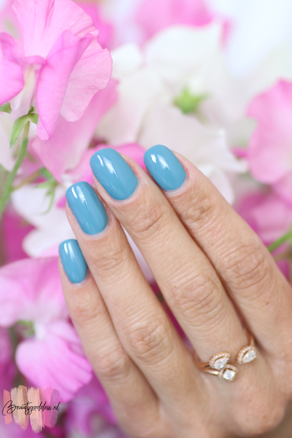 Pink Gellac Teal Blue