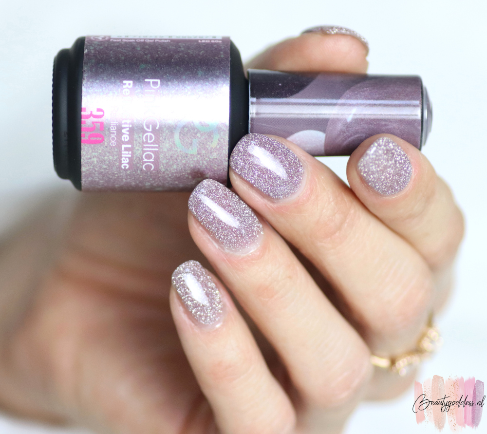 Pink Gellac Reflective Lilac