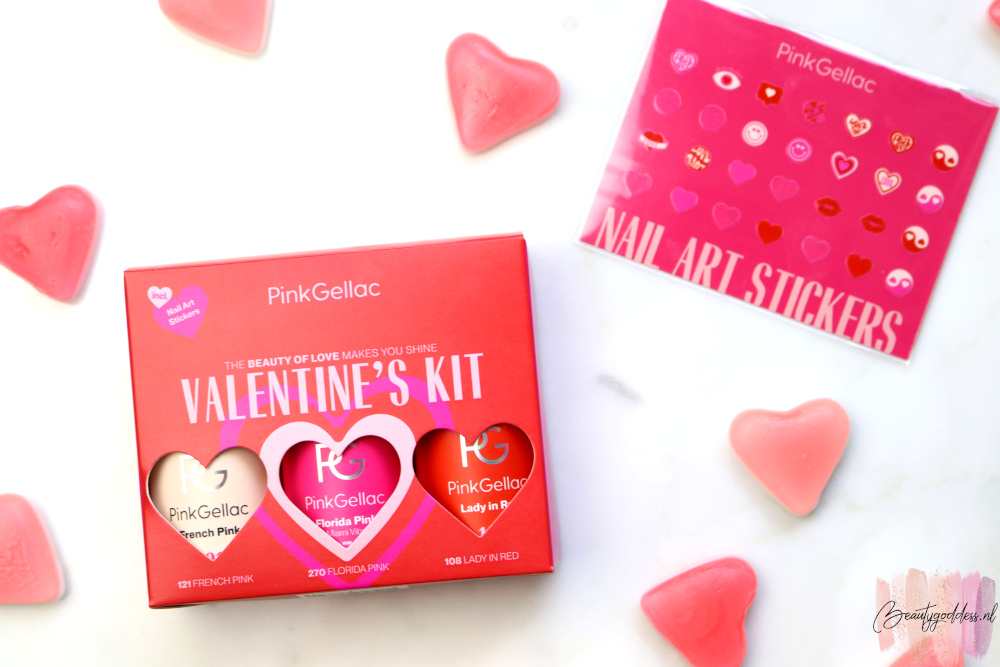 Pink Gellac Valentine's kit