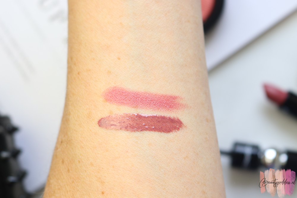 MAC love me lipstick hey frenchie swatch