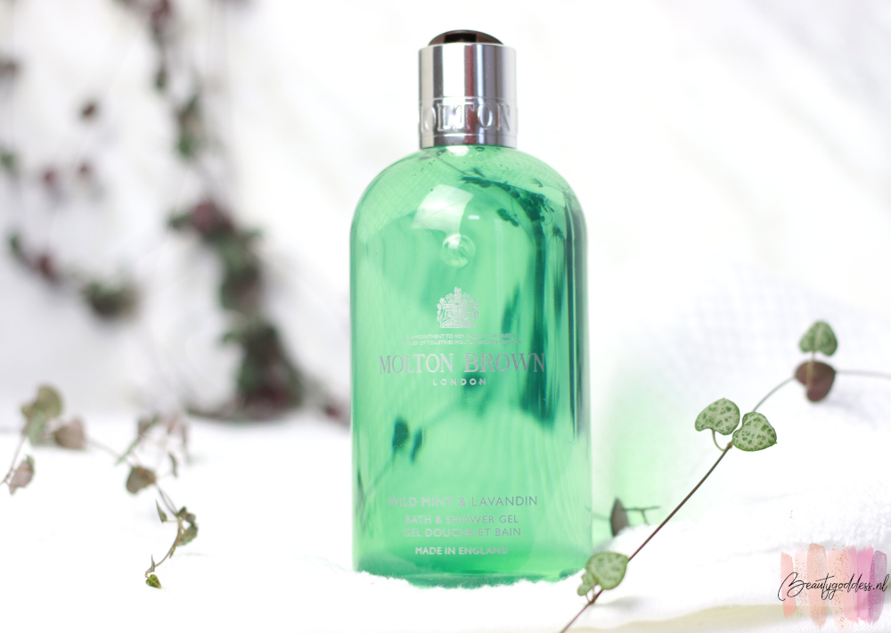 Molton Brown wild mint & lavandin bath & showergel