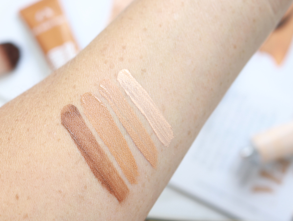 The body shop second skin tint swatches