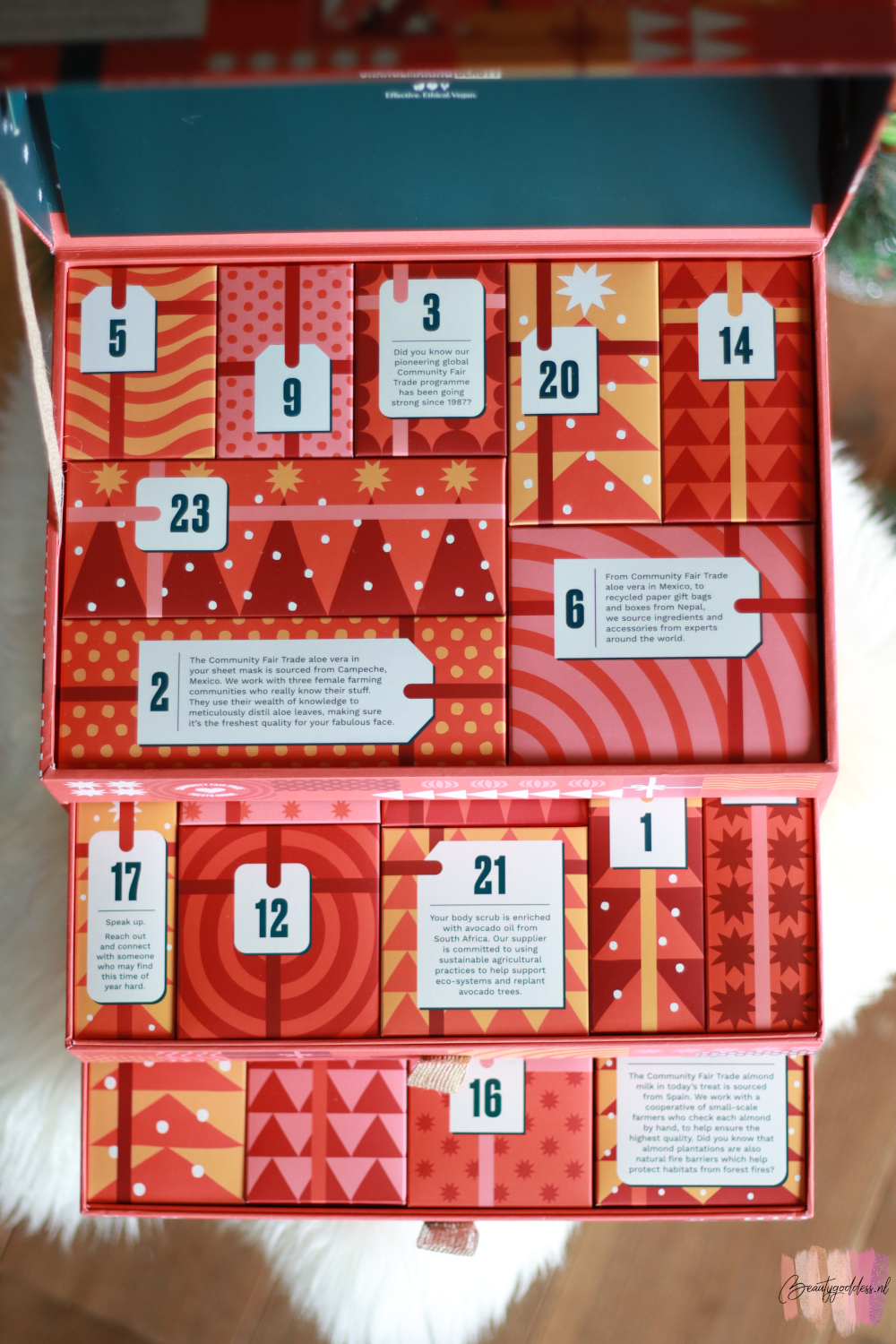 The Body Shop The Big Advent Calendar of Change