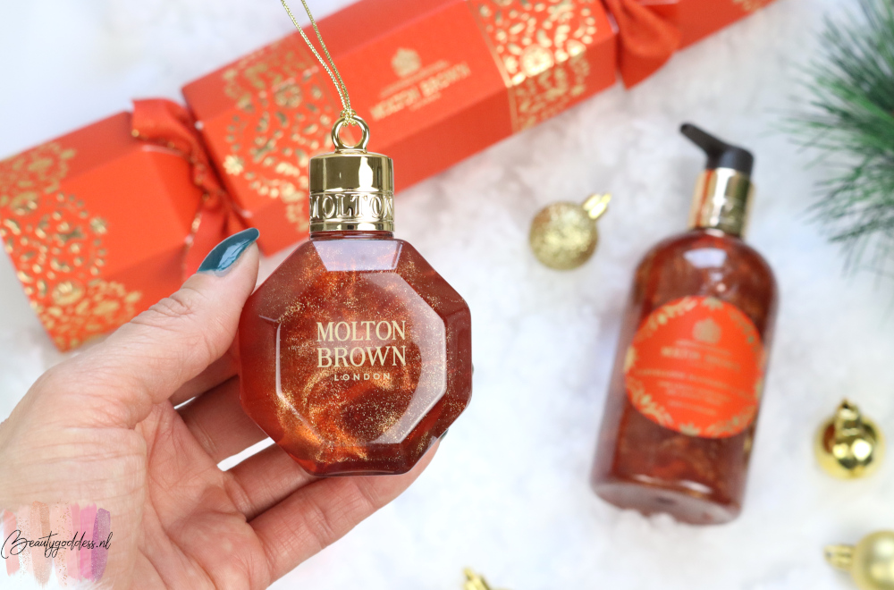 Molton Brown Marvellous Mandarin & Spice festive bauble