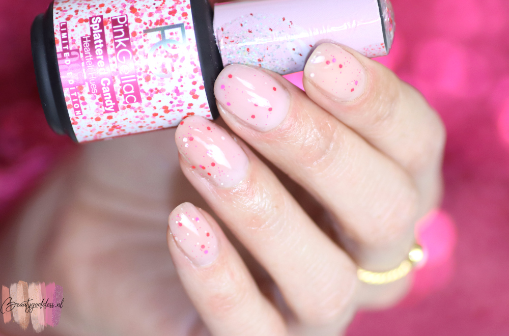 Pink Gellac Splattered Candy