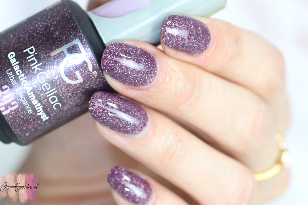 Pink Gellac Galactic Amethyst