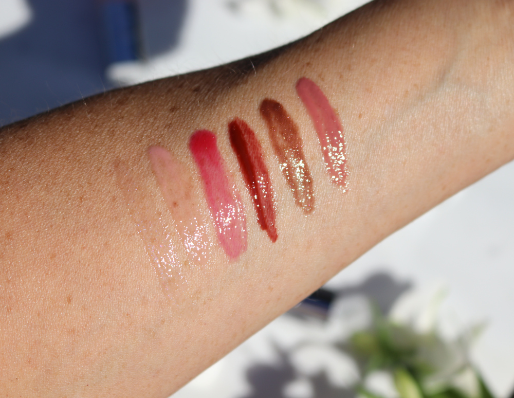 L'Oréal Paris plump ambiton plumping lip oils swatches